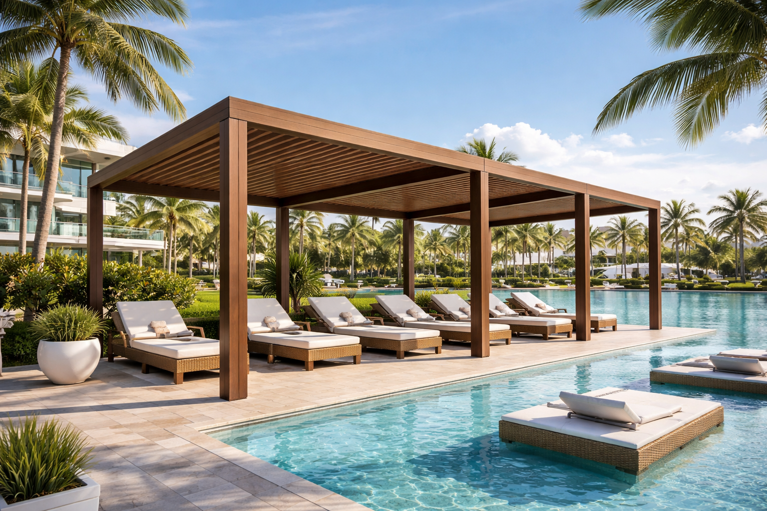 Poolside Shade
